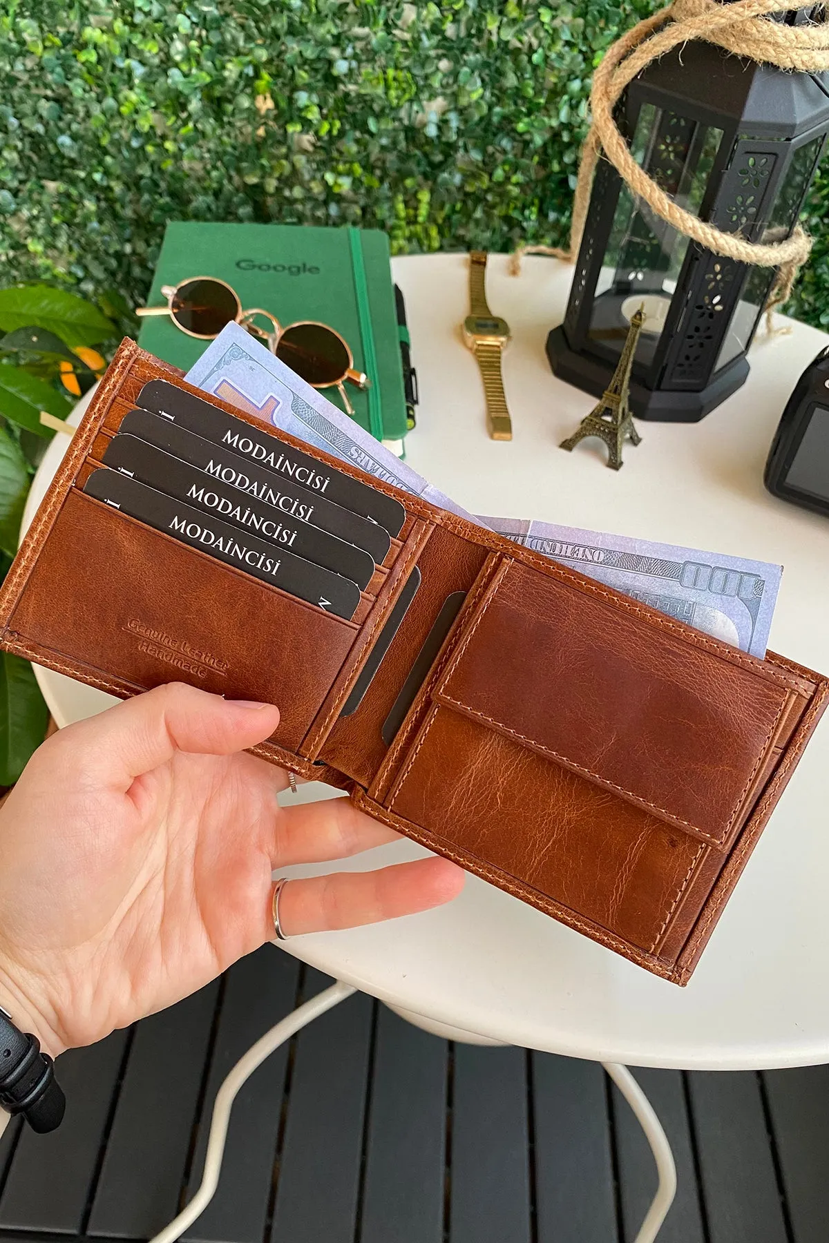 Dallas - Genuine Leather Kangaroo Wallet   Card Holder