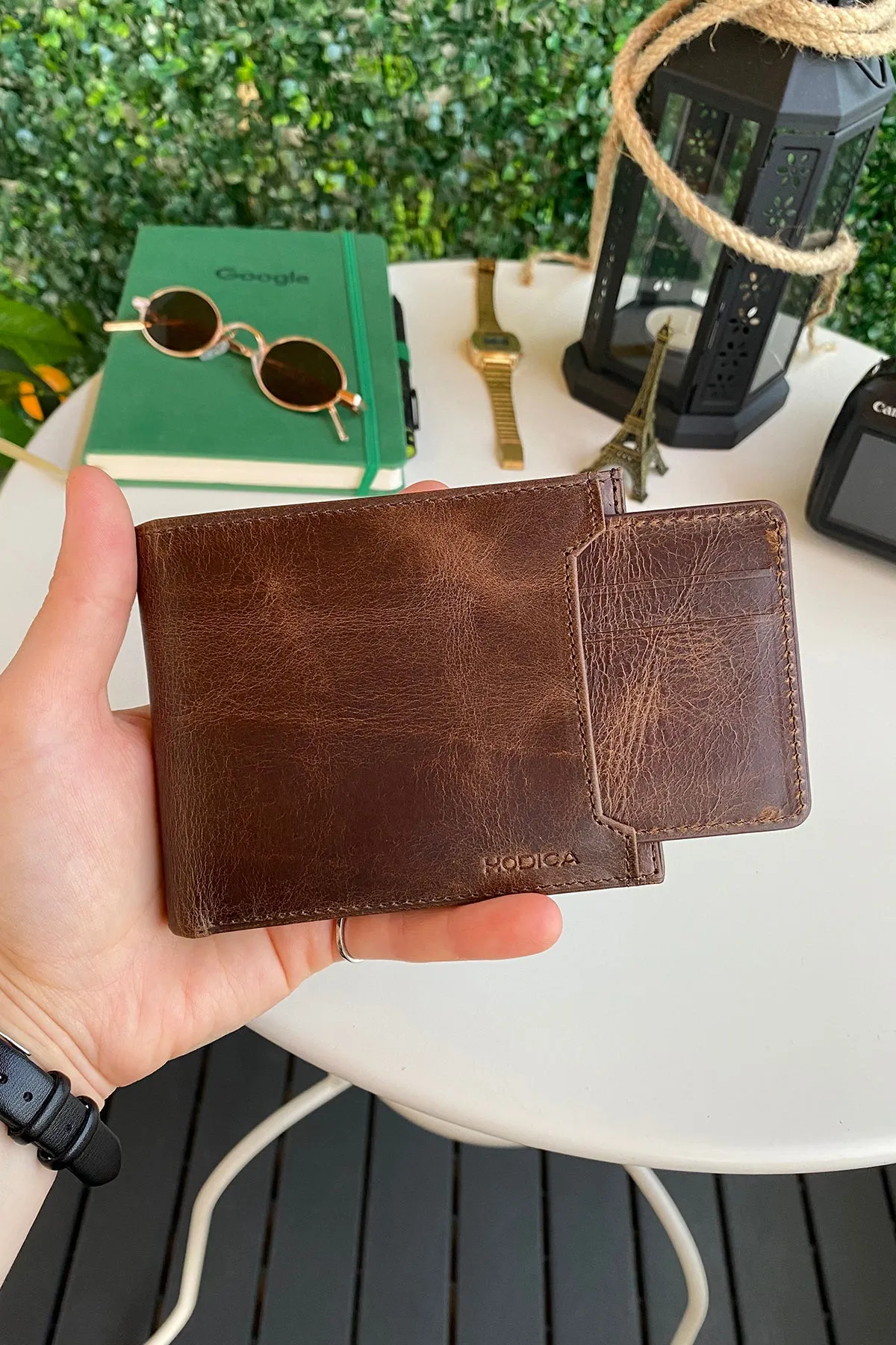 Dallas - Genuine Leather Kangaroo Wallet   Card Holder