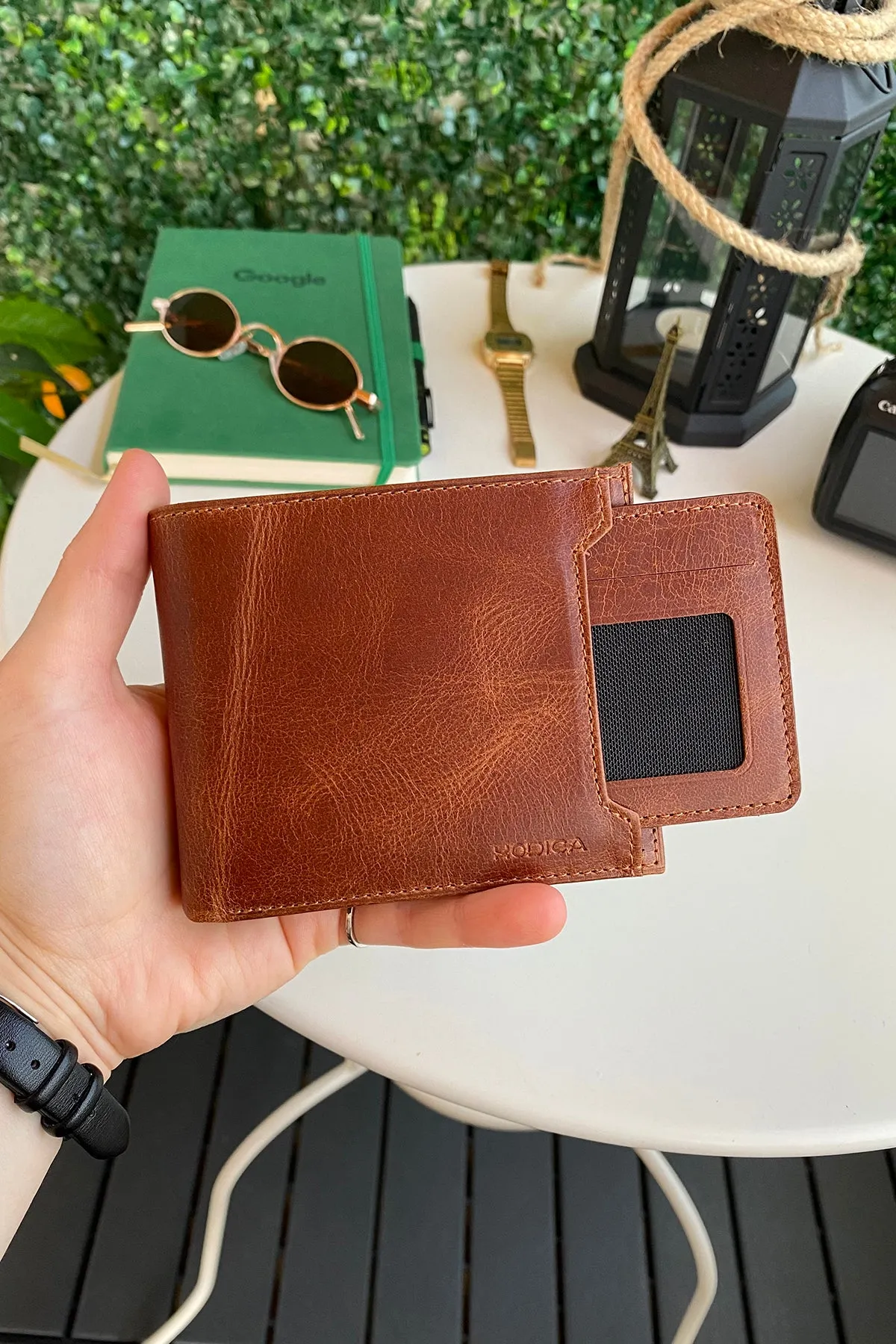 Dallas - Genuine Leather Kangaroo Wallet   Card Holder