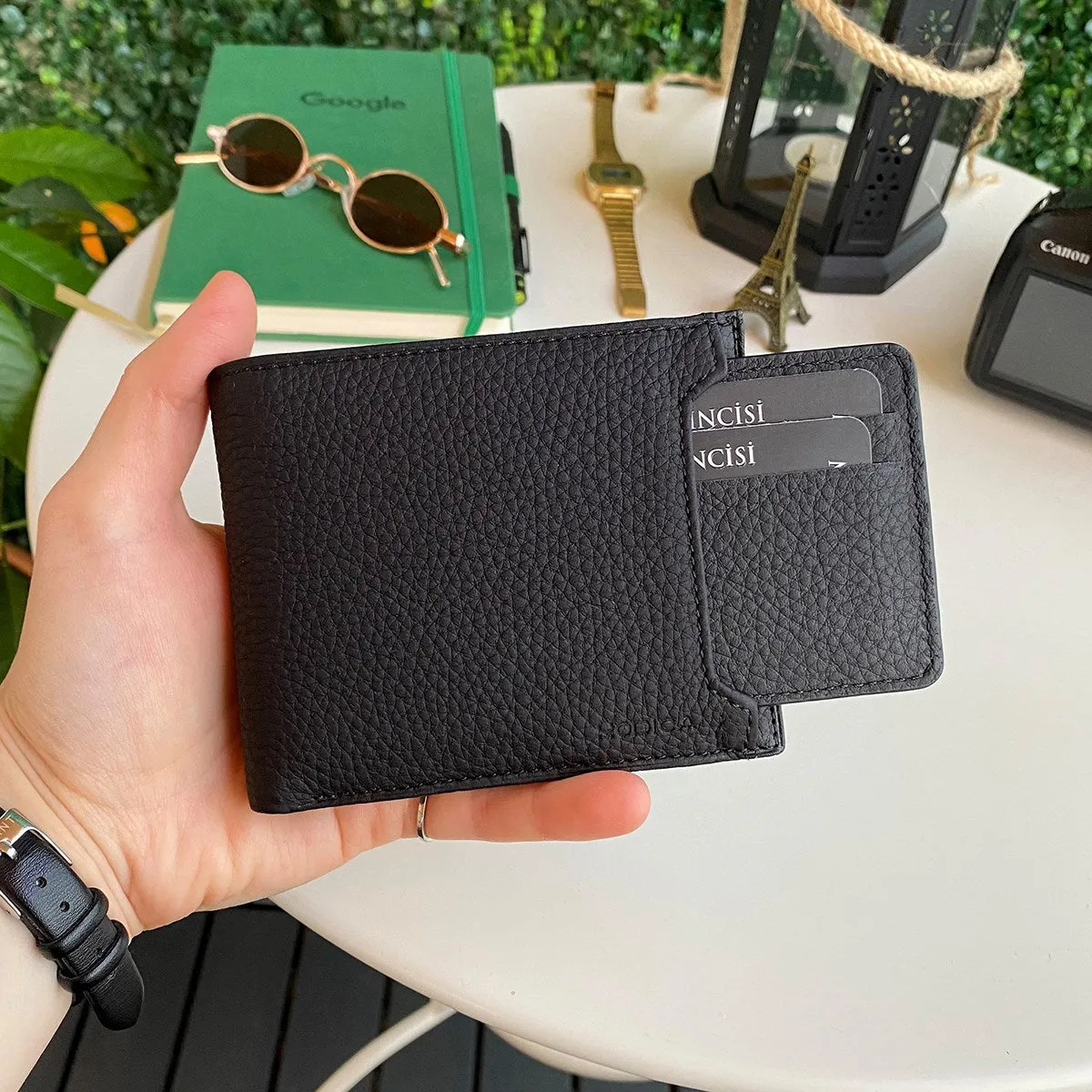 Dallas - Genuine Leather Kangaroo Wallet   Card Holder