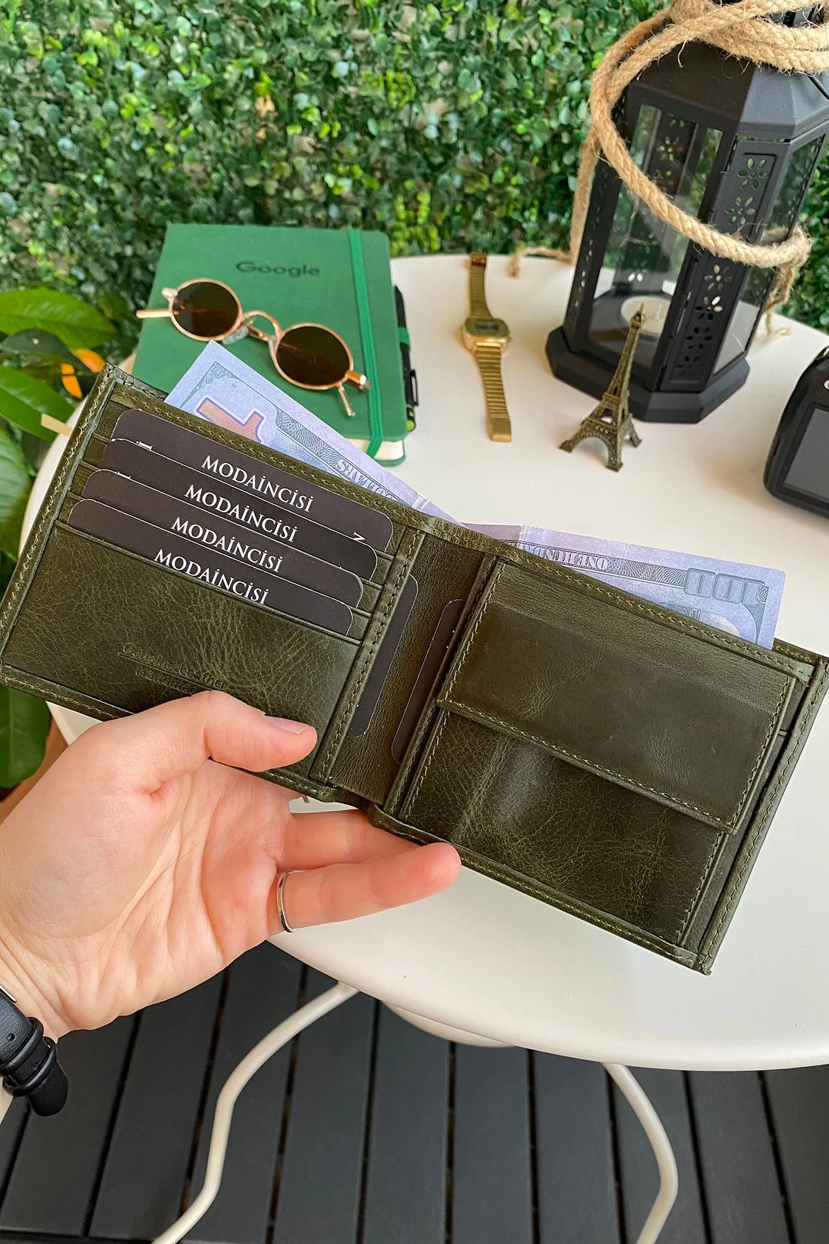 Dallas - Genuine Leather Kangaroo Wallet   Card Holder