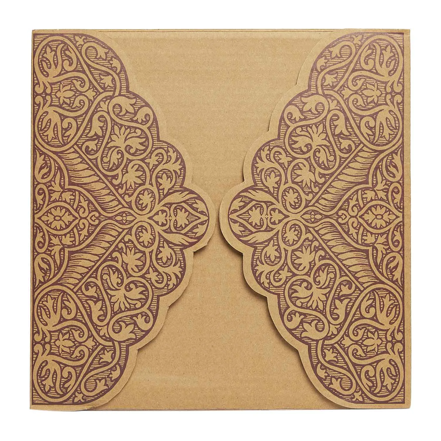 Decorative Ganesha Wood Art Frame 8 in x 8 in
