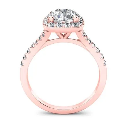 Desert Rose - Cushion Lab Diamond Bridal Set (IGI Certified)