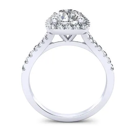 Desert Rose - Cushion Lab Diamond Bridal Set (IGI Certified)