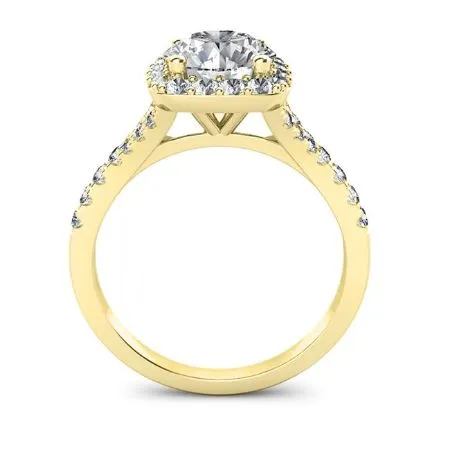 Desert Rose - Cushion Lab Diamond Bridal Set (IGI Certified)