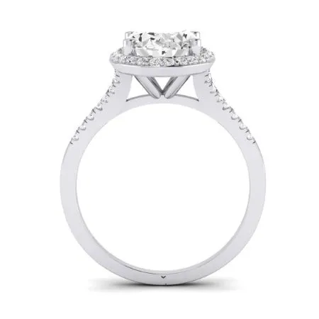 Desert Rose - Oval Moissanite Bridal Set
