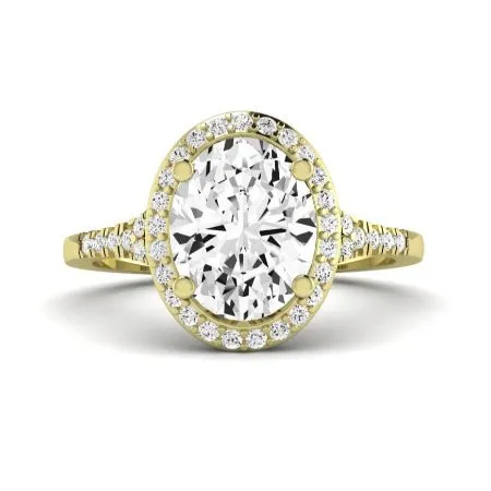 Desert Rose - Oval Moissanite Bridal Set