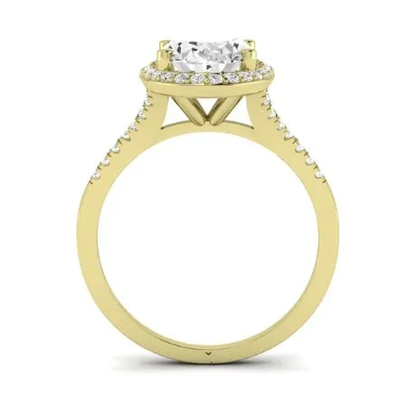 Desert Rose - Oval Moissanite Bridal Set