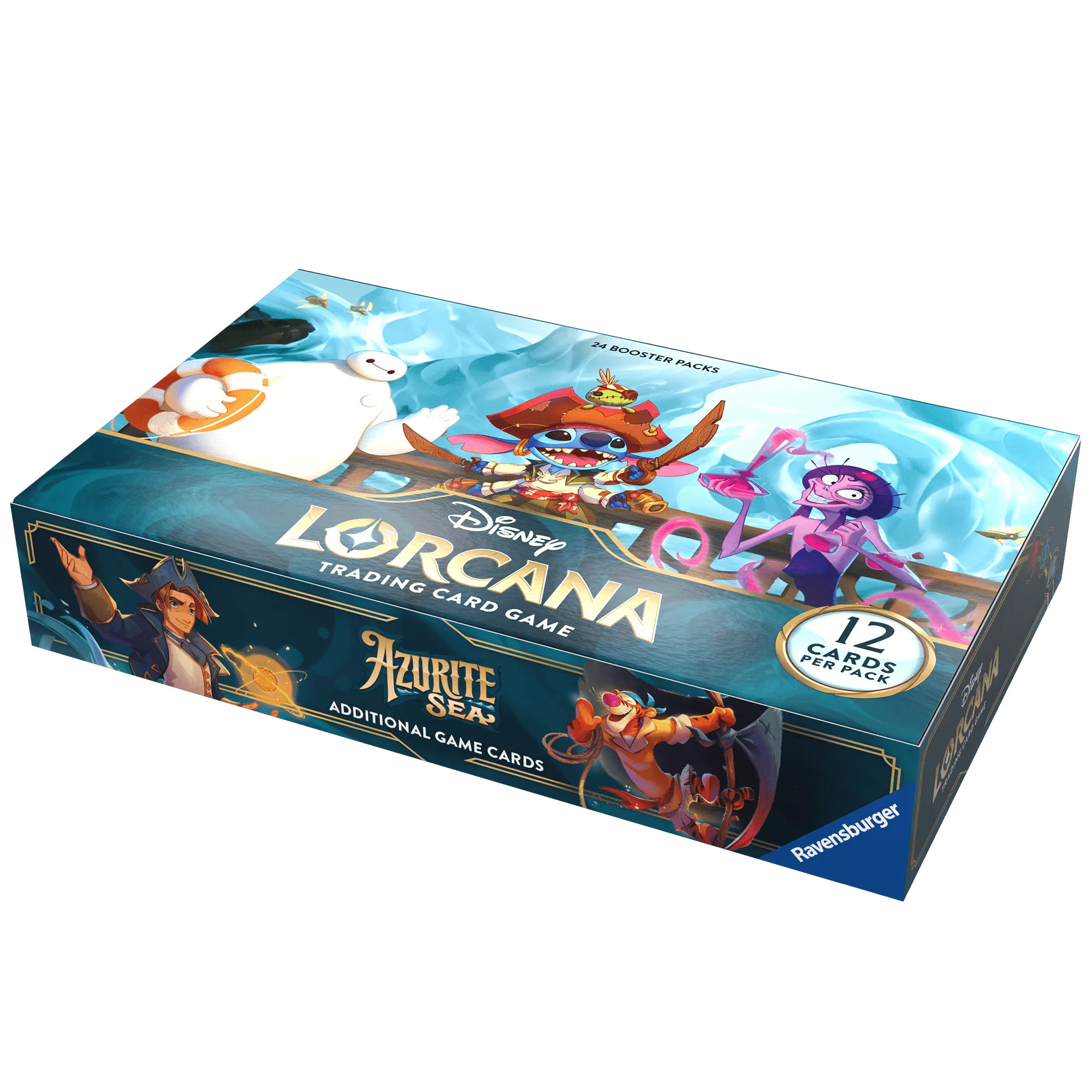Disney Lorcana S6 Azurite Sea Booster Display