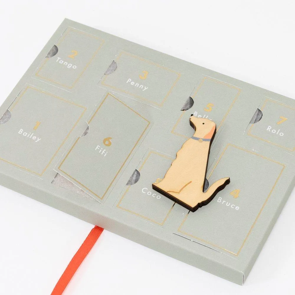 Dog Advent Calendar Suitcase