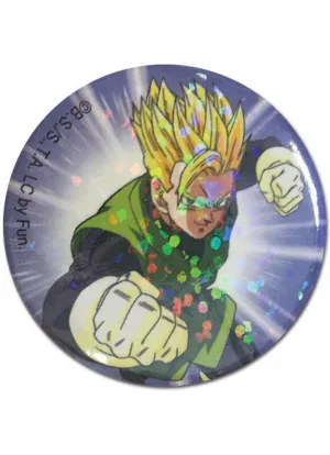 Dragon Ball Z - Super Saiyan Son Gohan Ultimate Glitter Button