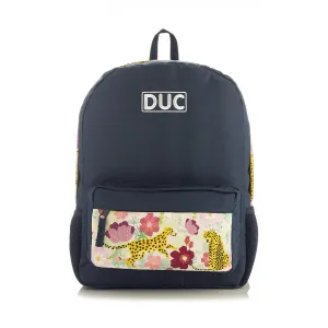DUC <BR>
Leopard Backpack <BR>
Navy <BR>