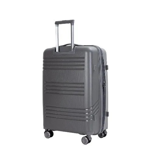 Eagle Finland Lightweight PP Expandable Suitcase - Cabin Size