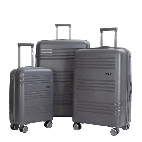 Eagle Finland Lightweight PP Expandable Suitcase - Cabin Size