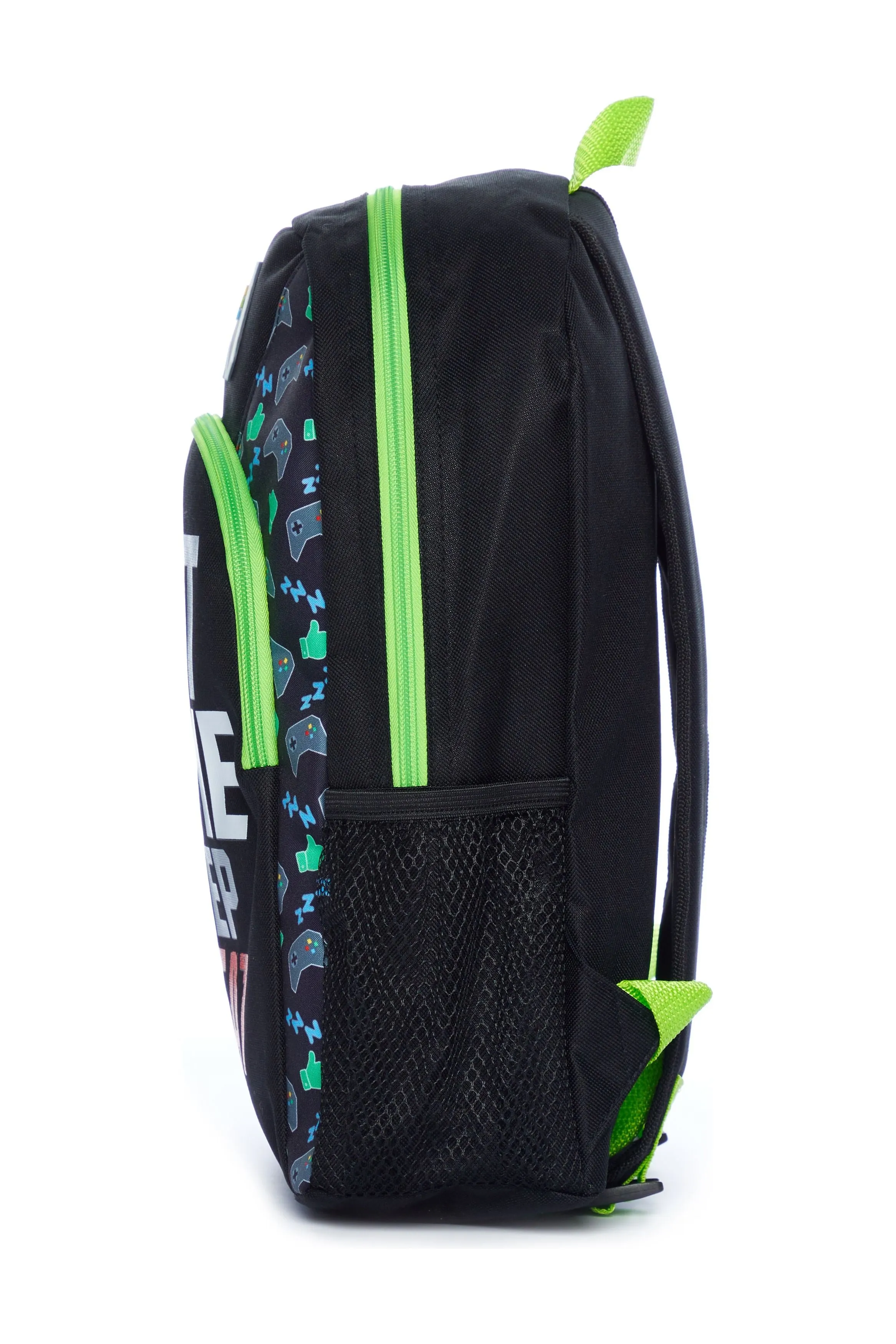 Eat Game Sleep School Bag, Kids Boys Gamer Backpack