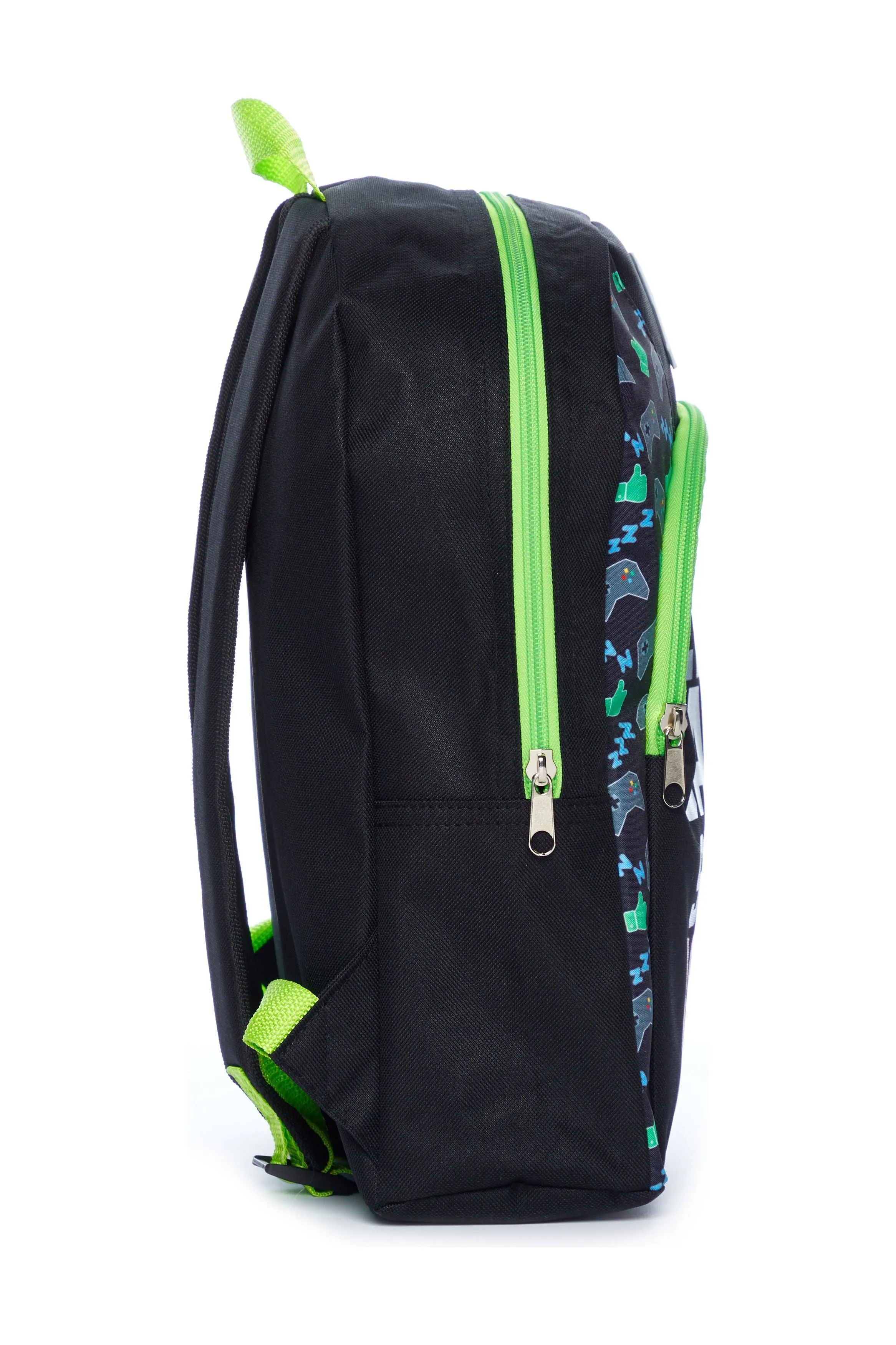 Eat Game Sleep School Bag, Kids Boys Gamer Backpack