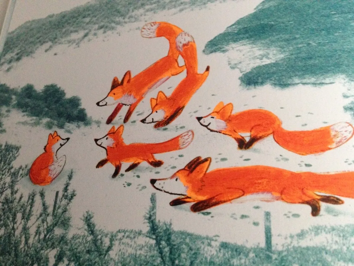 Edward Van De Vendel: Little Fox, illustrated by Marije Tolman