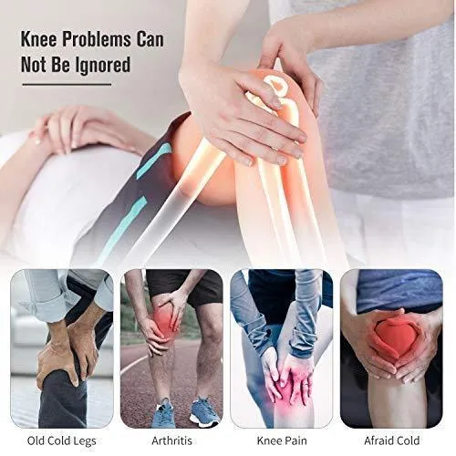 FIT KING Foot and Leg Massager for Circulation with Knee Heat with Hand-held Controller 3 Modes 3 Intensities FT-011A