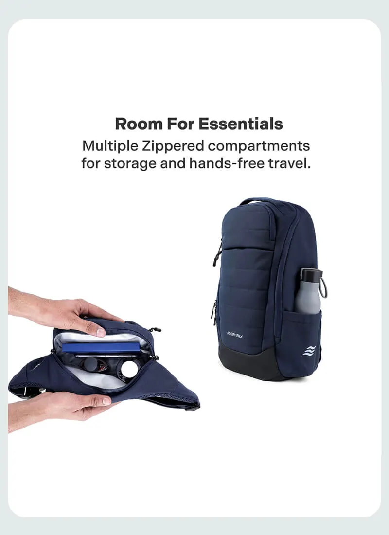 Float Backpack & Fanny Combo | Cobalt | Premium Backpack & Crossbody Bag