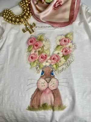 Flower Child Bunny Shirt