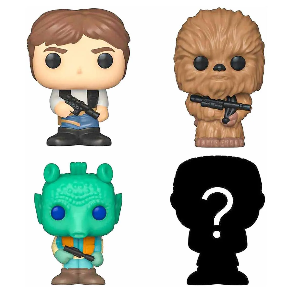 Funko Bitty Pop! Star Wars Mini Figures Series 3 (4 Pack)