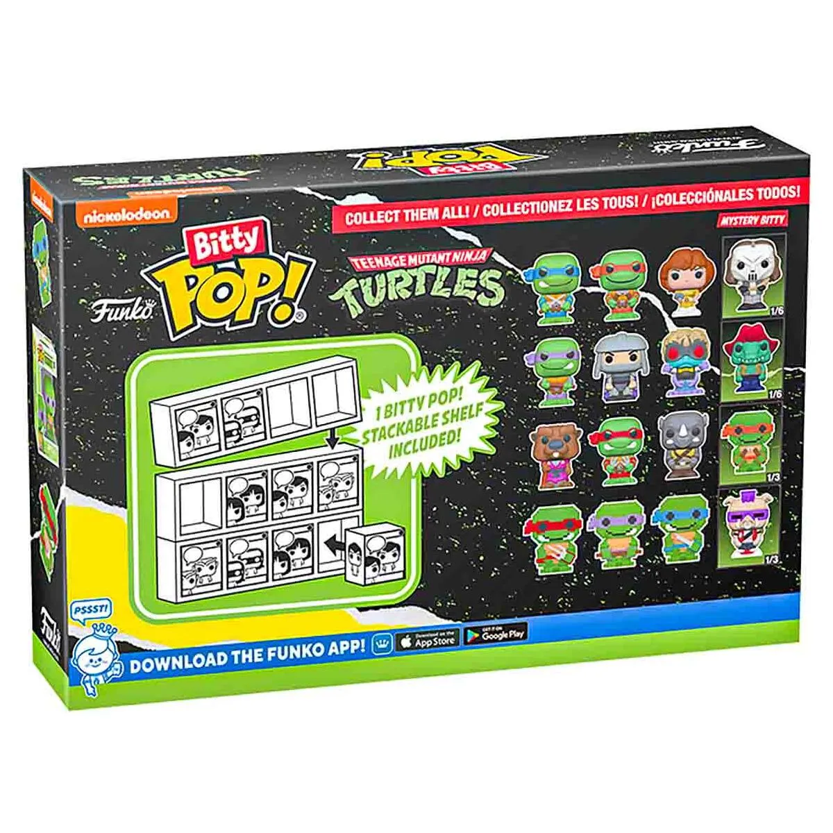 Funko Bitty Pop! Teenage Mutant Ninja Turtles Mini Figures Series 3 (4 Pack)