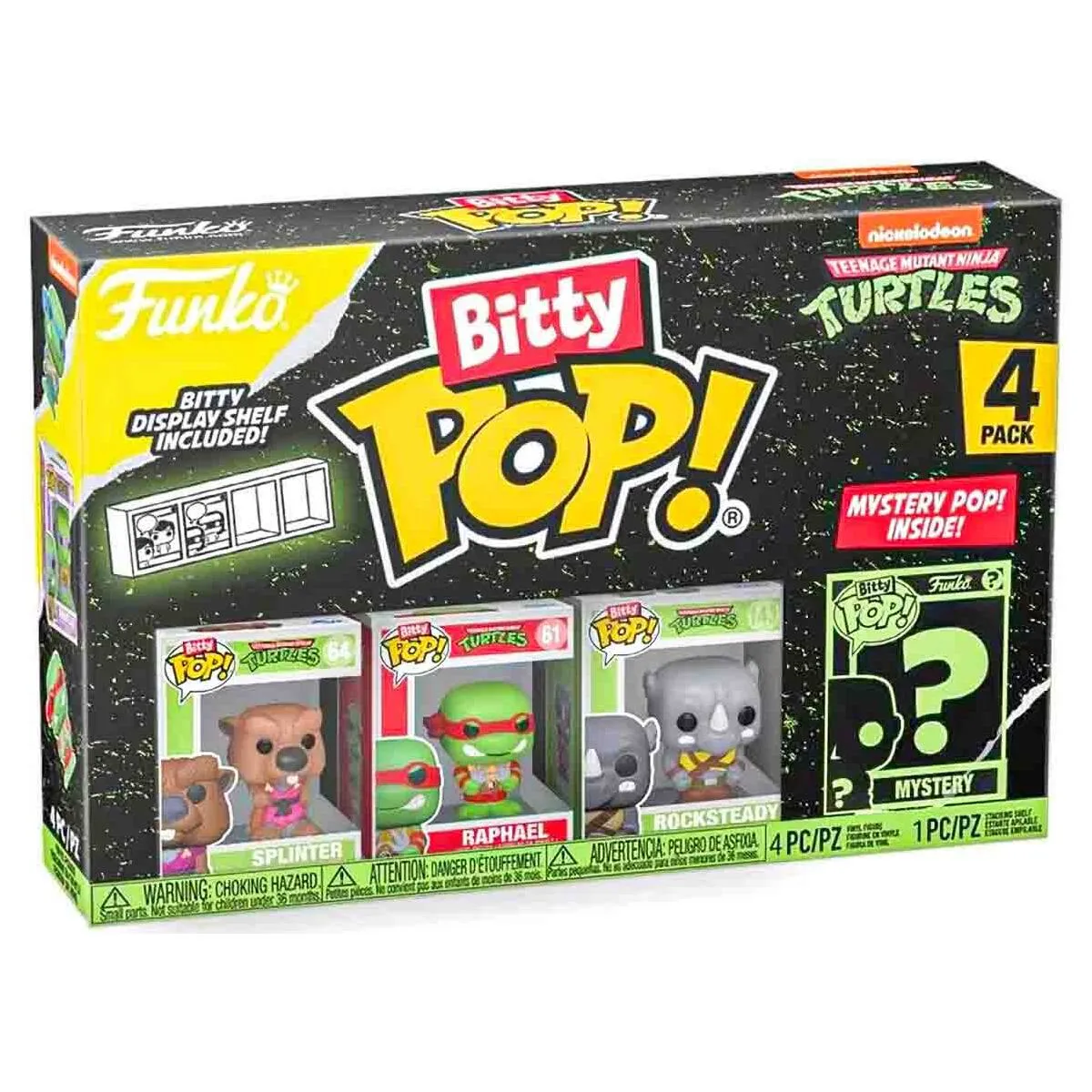 Funko Bitty Pop! Teenage Mutant Ninja Turtles Mini Figures Series 3 (4 Pack)