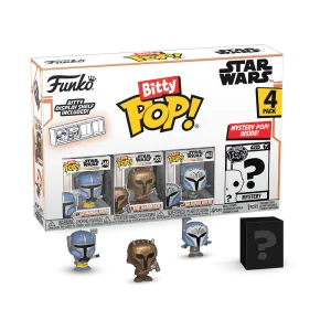 Funko - The Mandalorian Heavy Infantry Mando Bitty Pop! 4-Pack