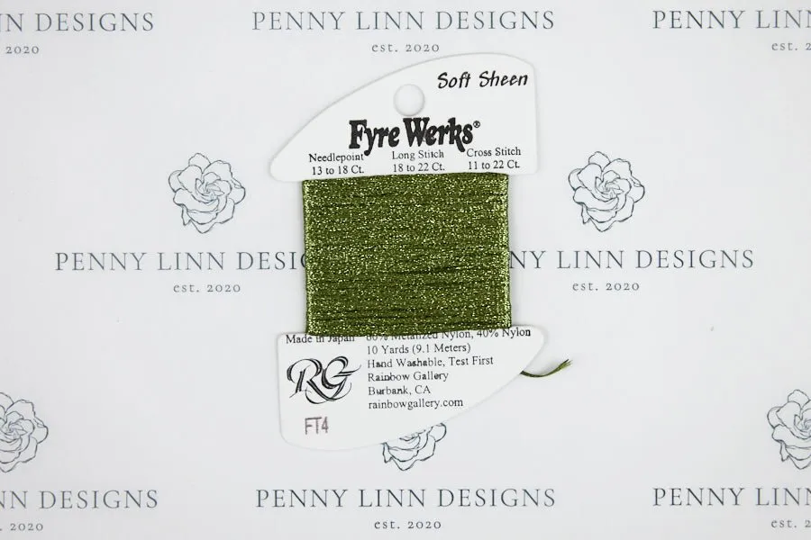 Fyre Werks Soft Sheen FT4 Loden Green