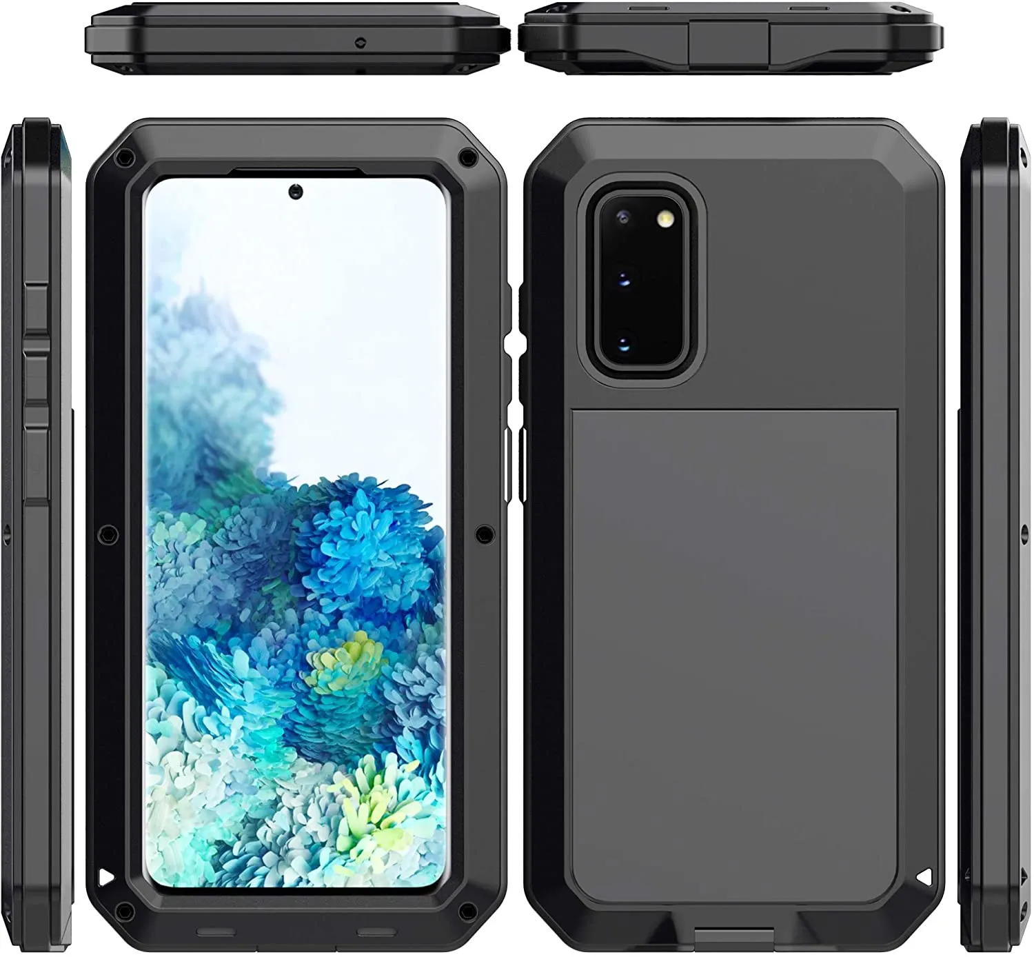 Galaxy S20 Heavy Duty Metal Case | Galaxy S20 Metal Military Grade Case