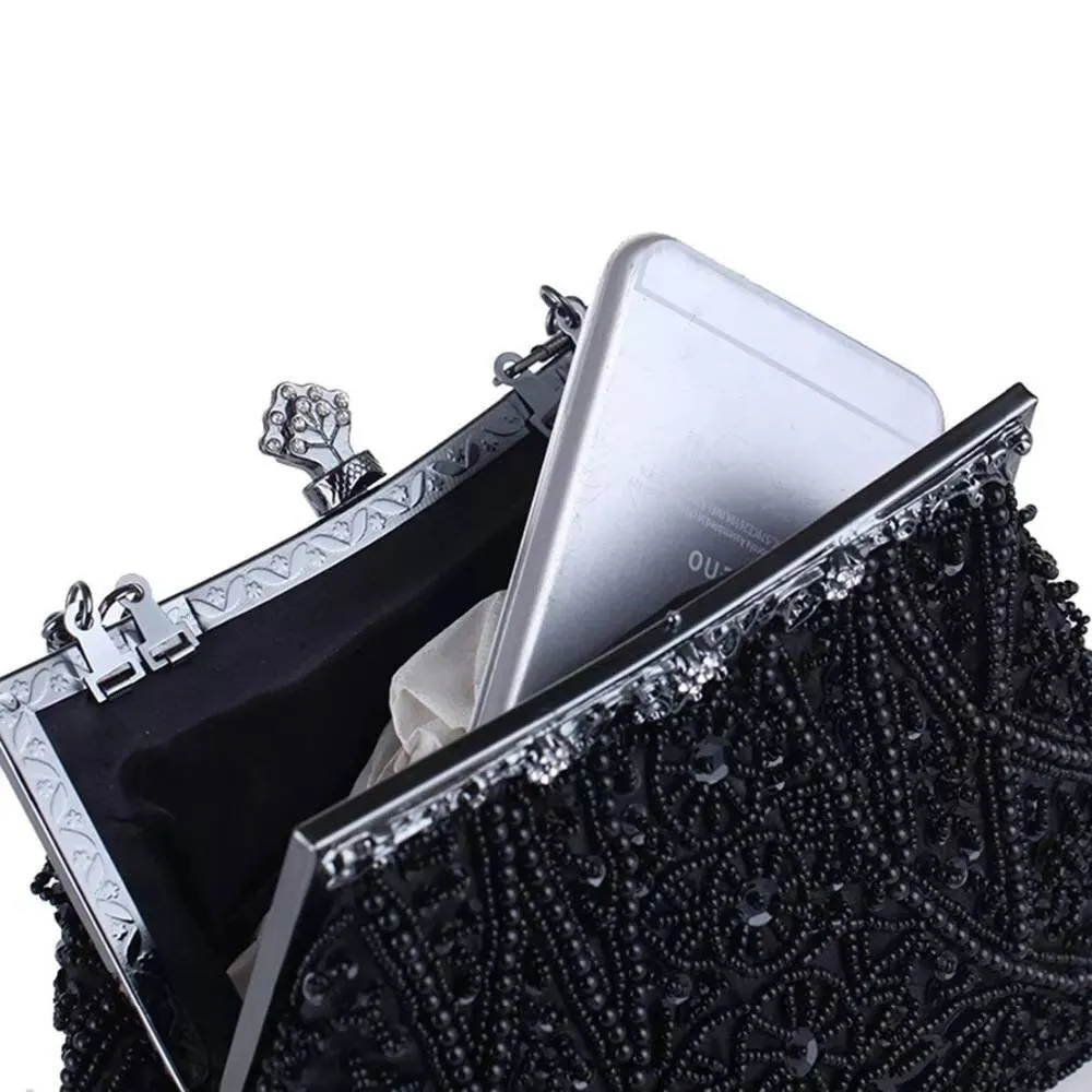 Gatsby Flapper Art Deco bag, Prom bag 1920s Vintage inspired Great Gatsby Art Deco Charleston Downton Abbey Bridesmaid Wedding, hand bag