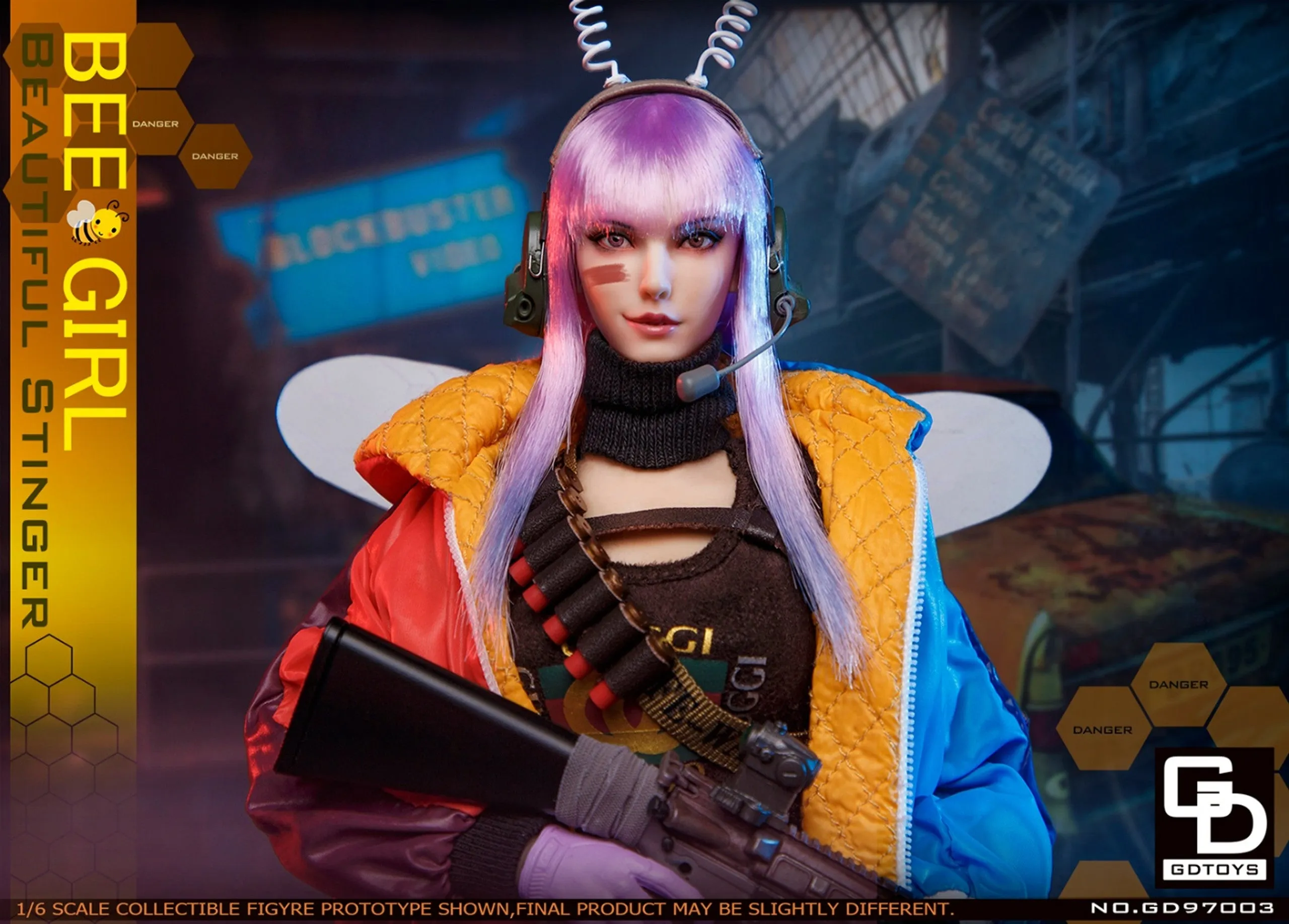 GD Toys Doomsday Bee Girl Beautiful Stinger 1/6 Scale Figure