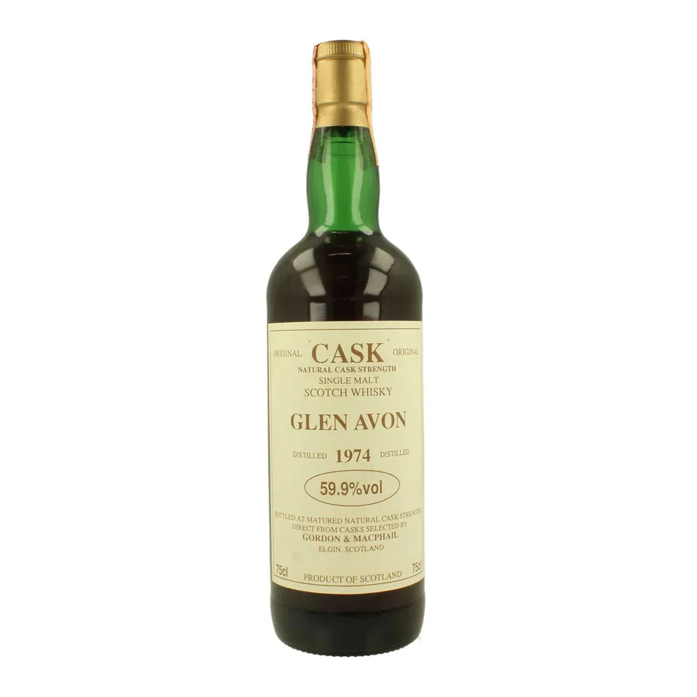 Glen Avon 1974 Gordon & MacPhail Original 'Cask'