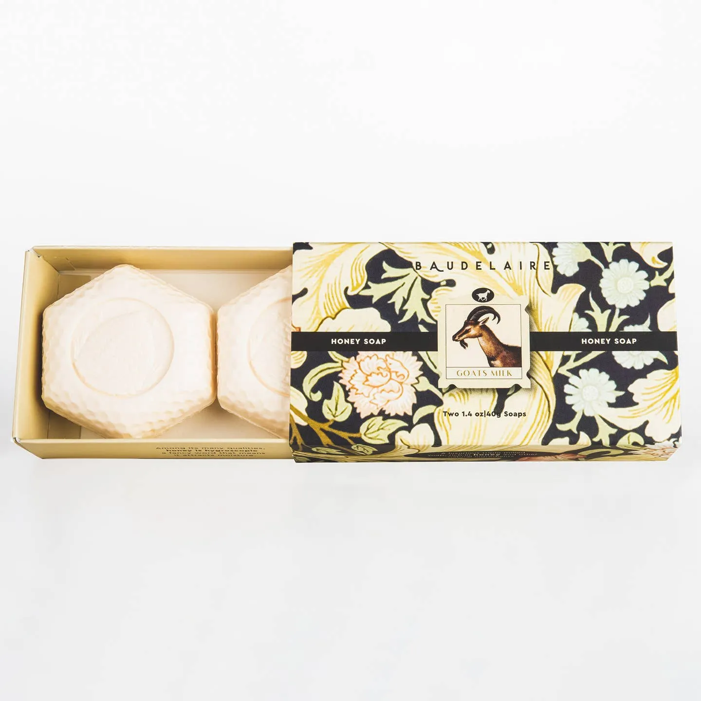 Goats Milk Honey Soap Duo Box