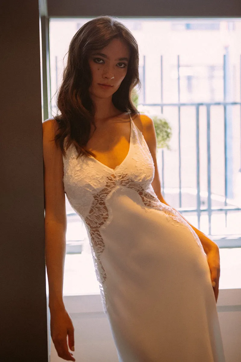 Goddess Luxe Crepe Gown