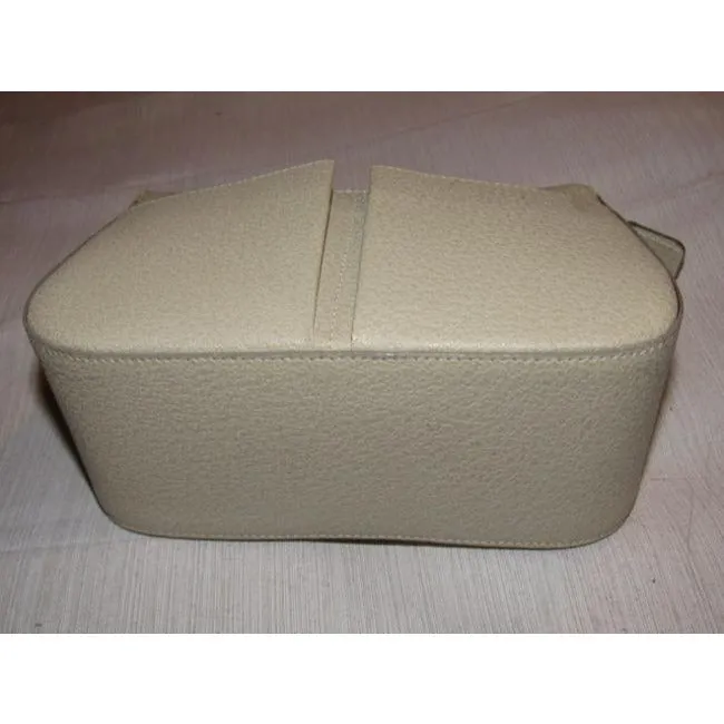 Gucci Newer Textured Stone Colored Leather Clutch
