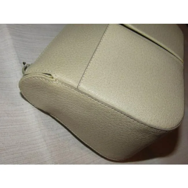Gucci Newer Textured Stone Colored Leather Clutch