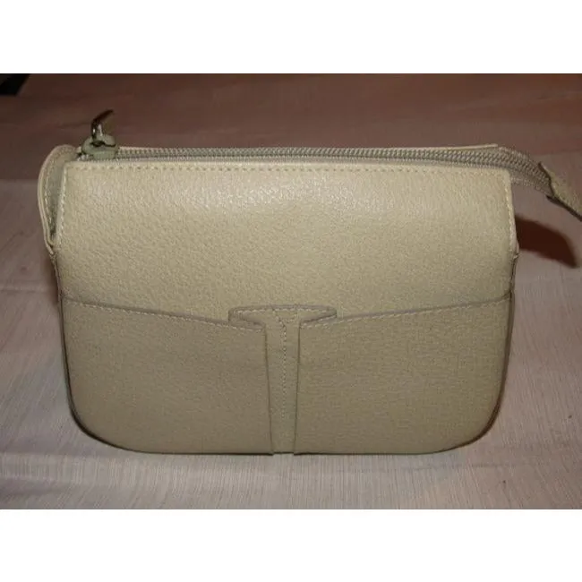 Gucci Newer Textured Stone Colored Leather Clutch
