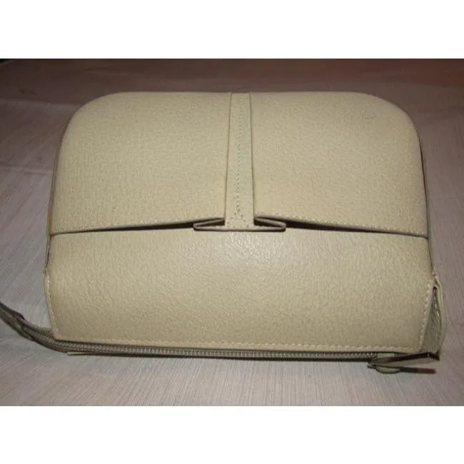 Gucci Newer Textured Stone Colored Leather Clutch