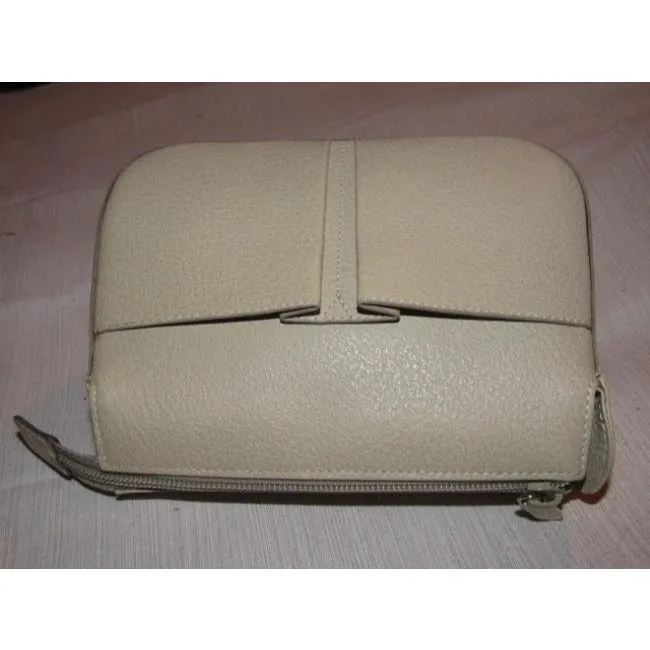 Gucci Newer Textured Stone Colored Leather Clutch