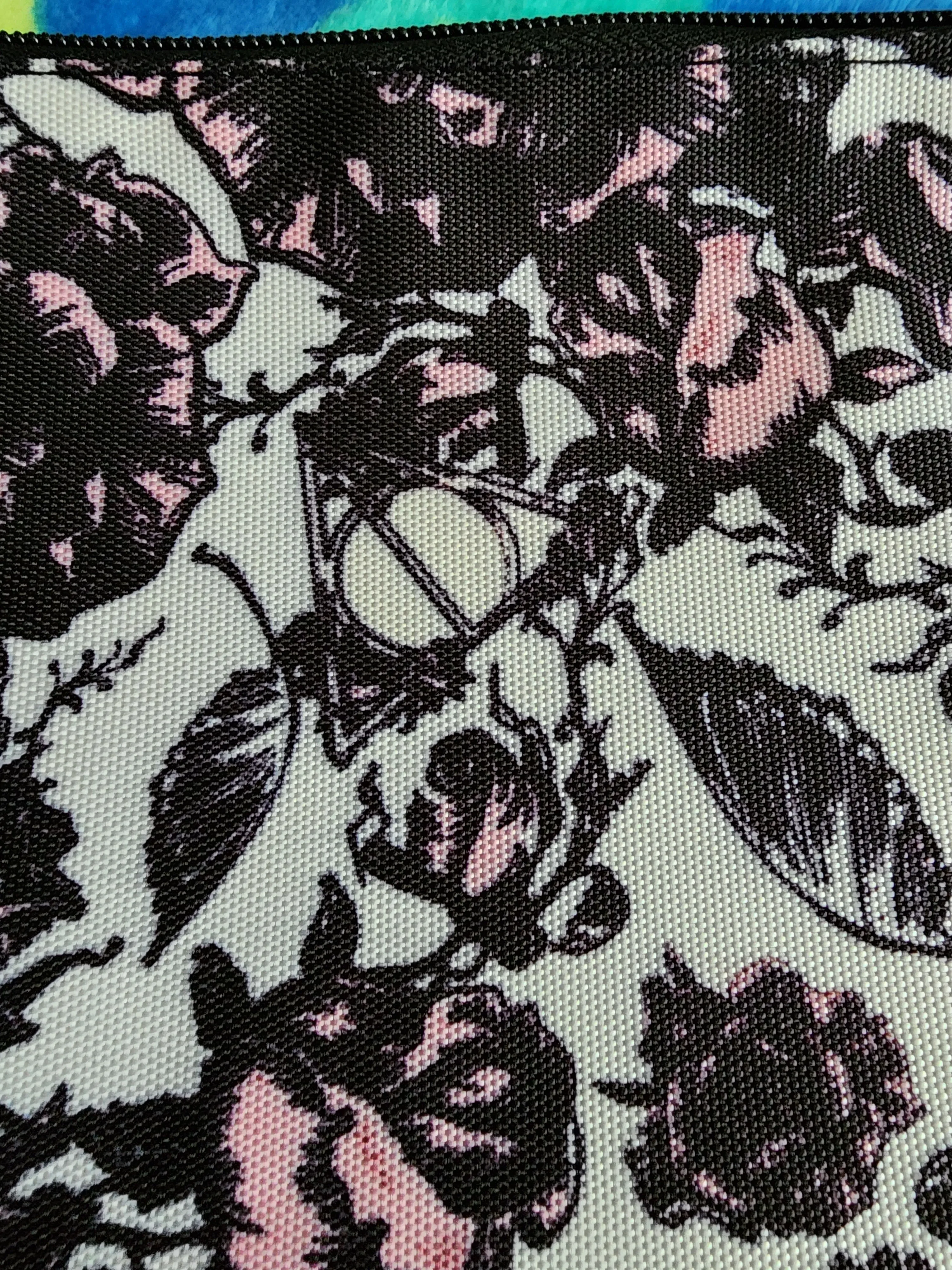 Harry Potter Deathly Hollows and Roses Cosmetic Bag