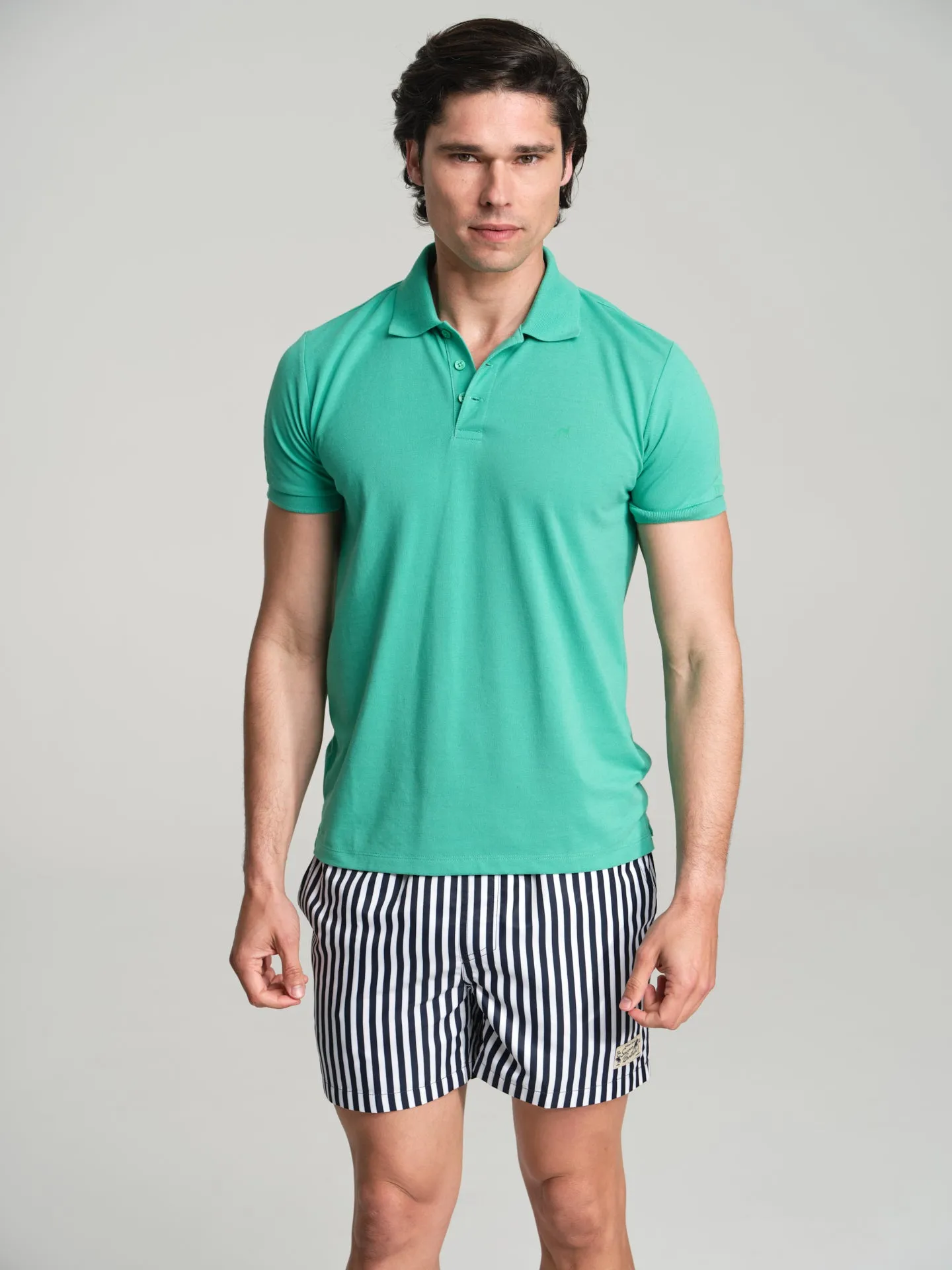 Havana Collection striped swim shorts