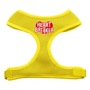 Heart Breaker Soft Mesh Harnesses Yellow Small