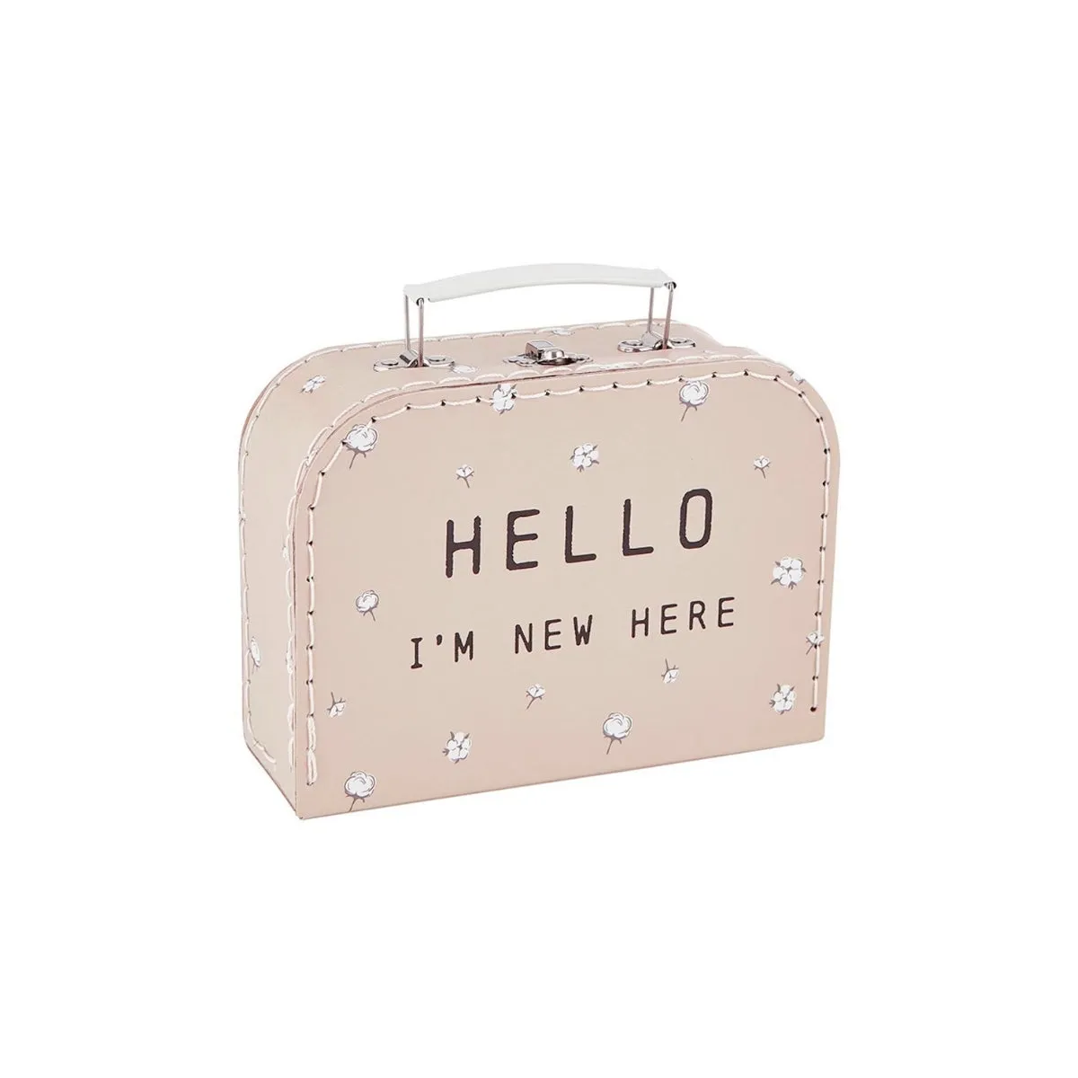 Hello I'm New Here Suitcase Set