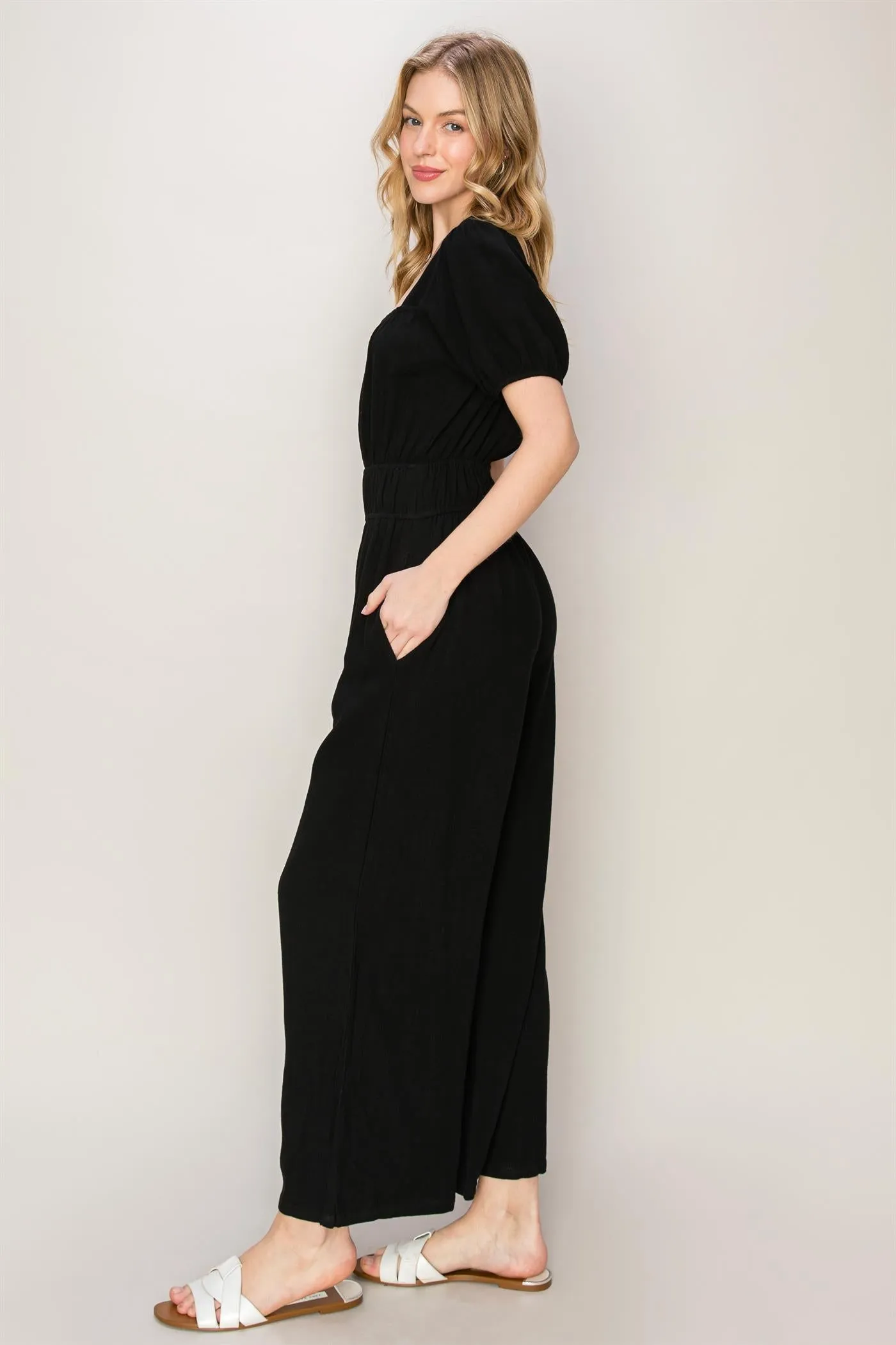 HF24A570-Never Forget Linen Blend Jumpsuit