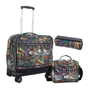 Hunter School Bag Trolley Set of 4(Lunch Bag & Pencil Case) Lunch Box