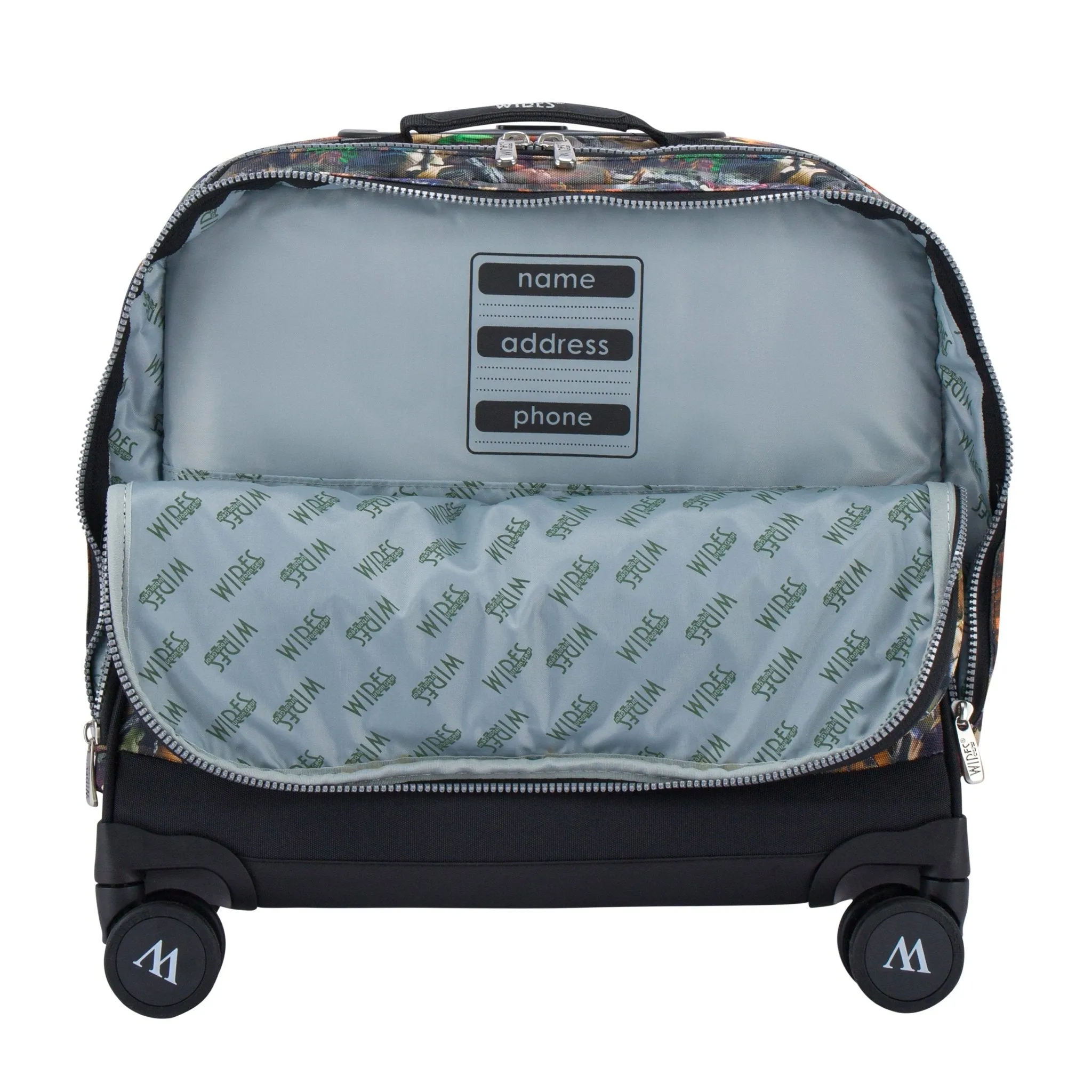 Hunter School Bag Trolley Set of 4(Lunch Bag & Pencil Case) Lunch Box