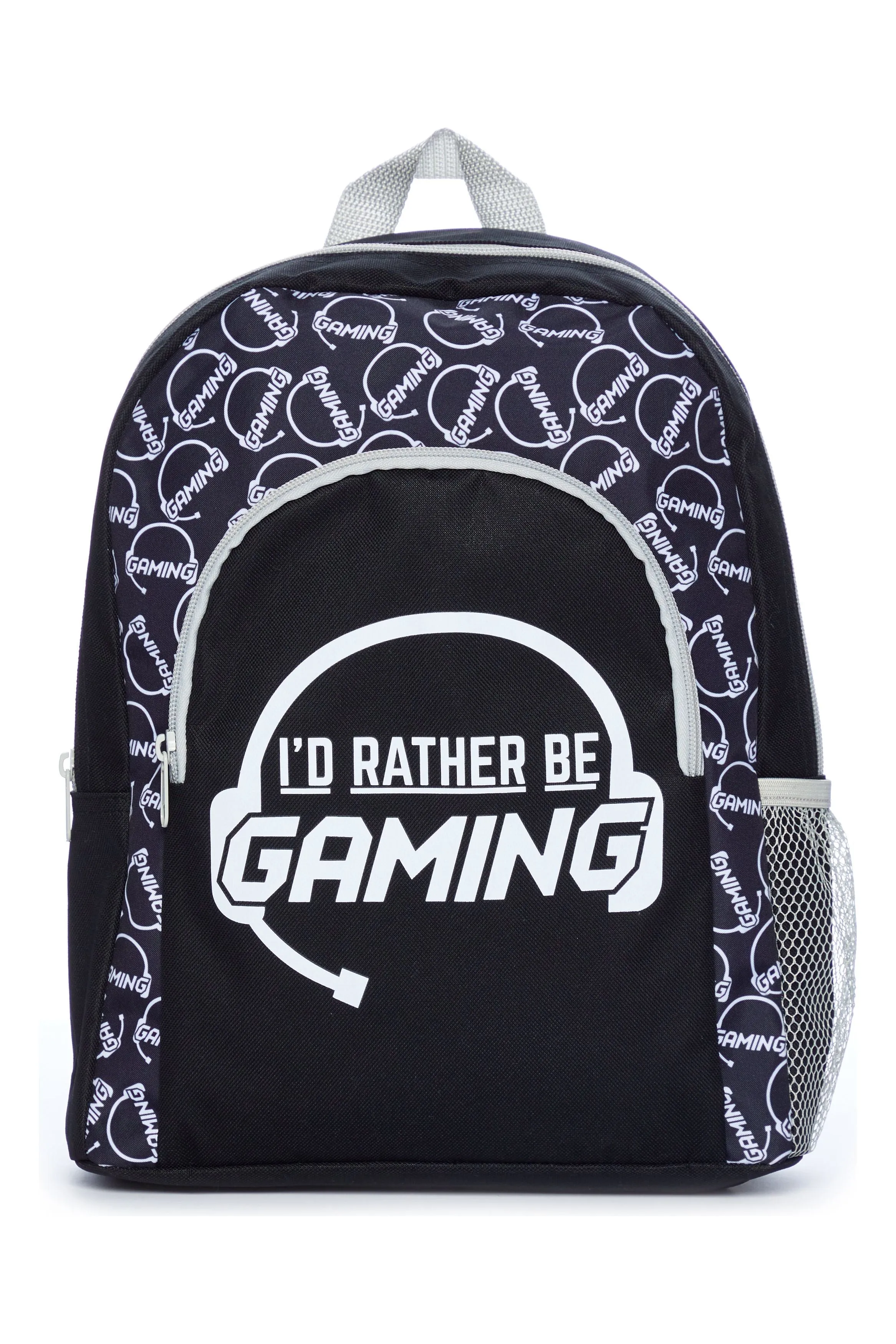 I'd Rather Be Gaming School Bag, Kids Boys Gamer Backpack