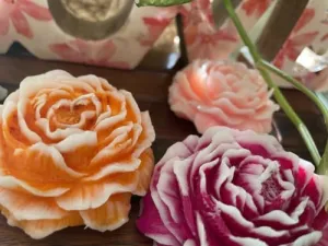 Ingenious creator-Fragnance of Luxury: Scented Floral Peony Candle(Set of 2) ||Natural FRAGRANCES||Handmade||Eco-friendly Smoke-Free||100% Natural SOYWAX||Home&office Decor,Festival,Gifting,Birthdays.