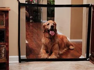 Ingenious Mesh Magic Pet Gate